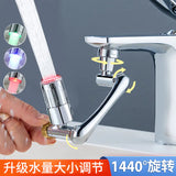 Multi-Functional Rotating Faucet Aerator with Dual Modes