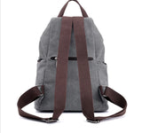 College Style Canvas Backpack and Tote Bag