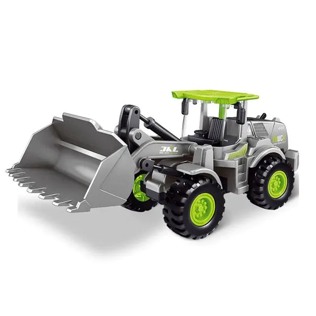 Imitation Alloy Inertia Engineering Vehicle Toy Excavator