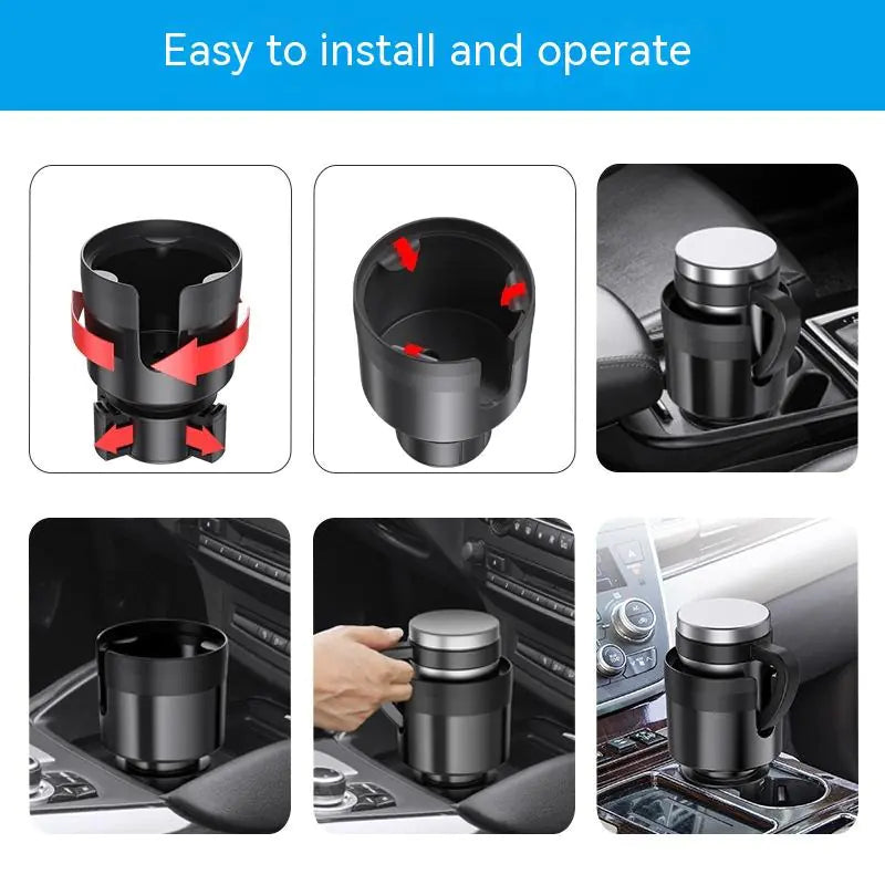 Large Car Water Cup Holder Storage Rack