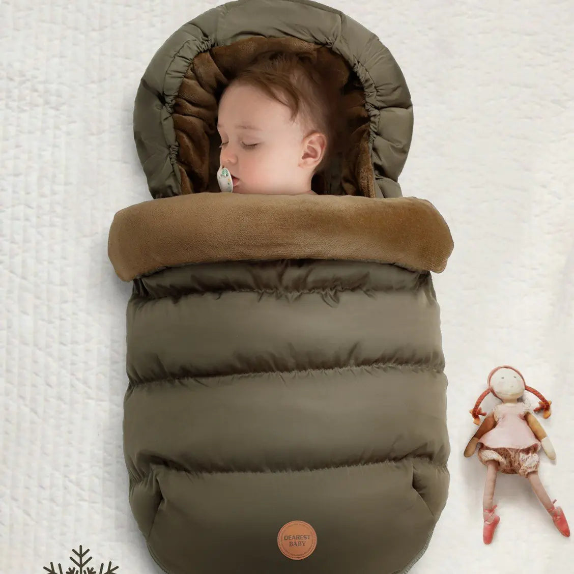 Newborn Anti-Kicking Blanket for Autumn and Winter