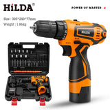 Multifunctional Cordless Electric Drill and Screwdriver
