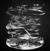 TE37 Wheel Inspired Mechanical Watch with 3D Dial