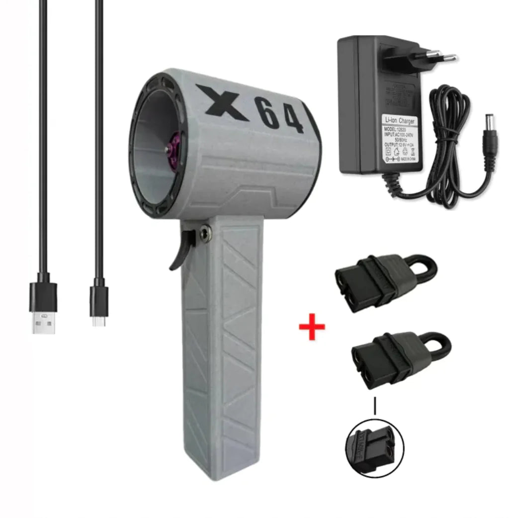 64mm Industrial-Grade Handheld Turbo Fan Blower