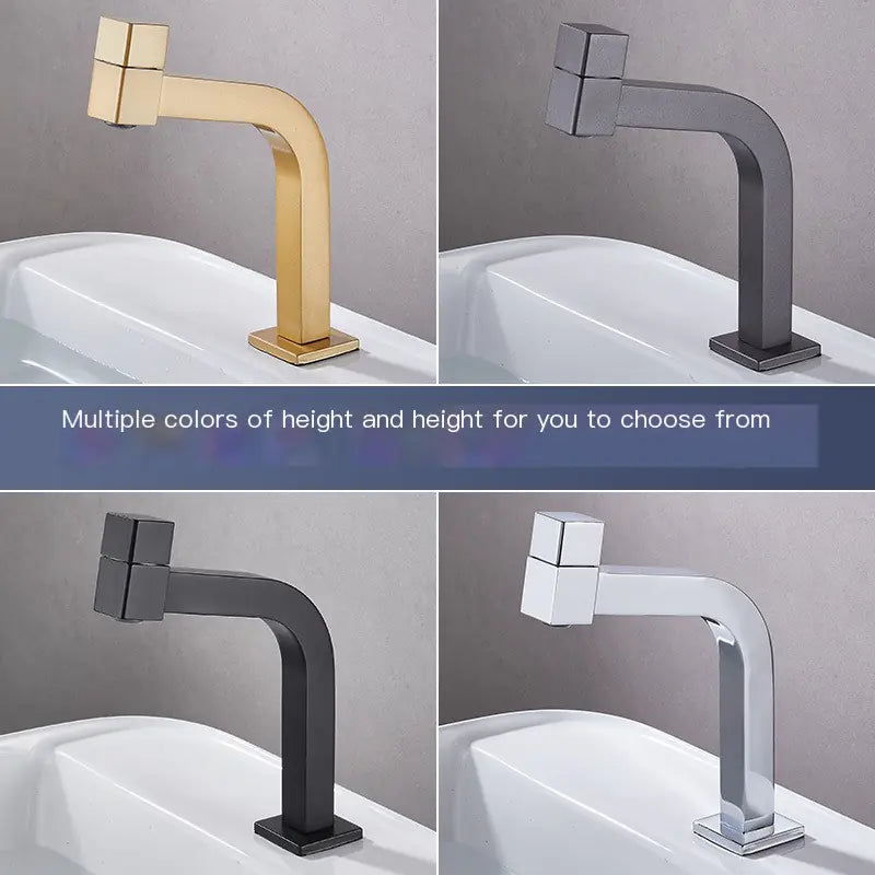 All-Copper Cold Water Faucet for Balcony Basin